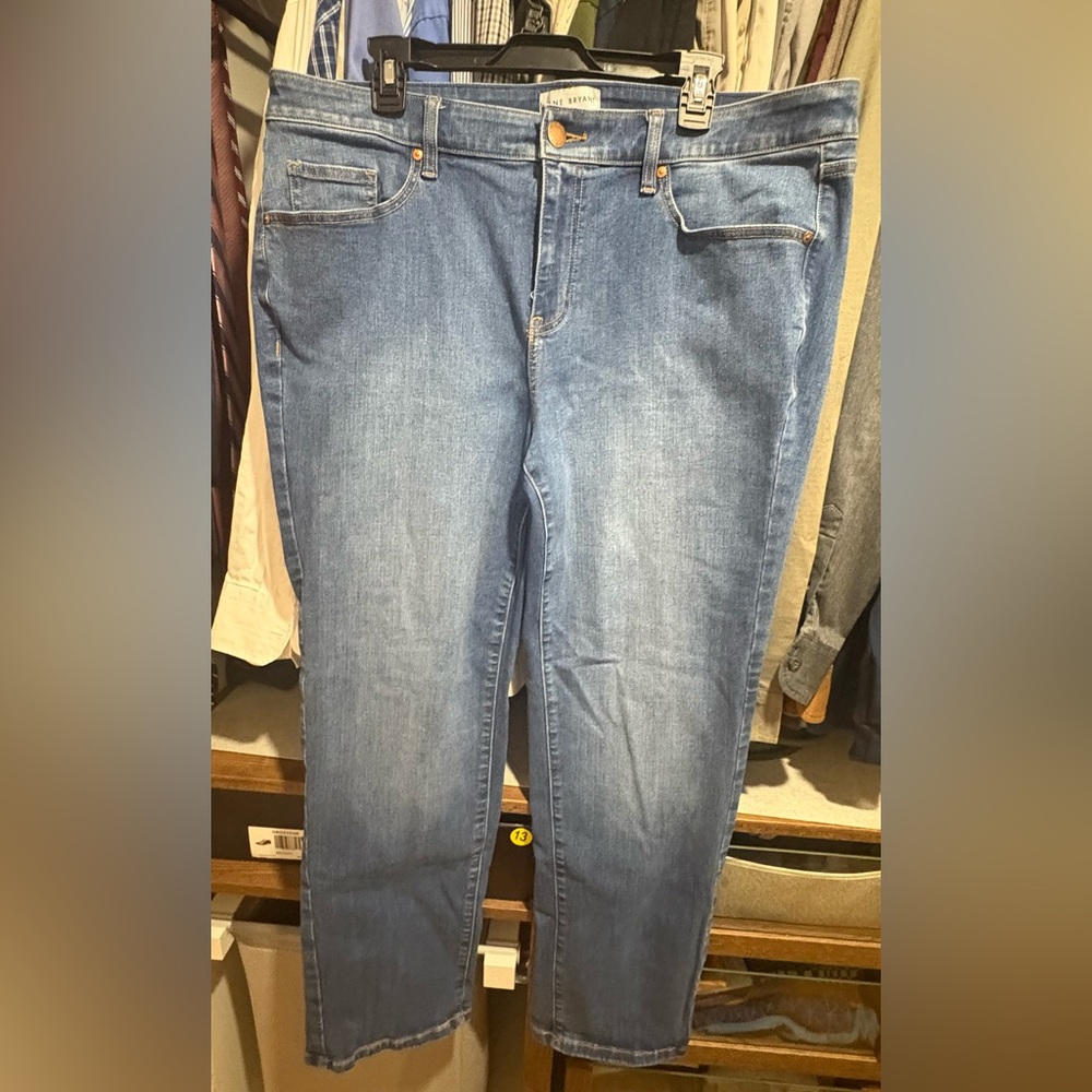 Lane Bryant Dark Blue Denim Jeans